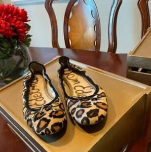 Sam Edelman Leopard Print Women's Flats